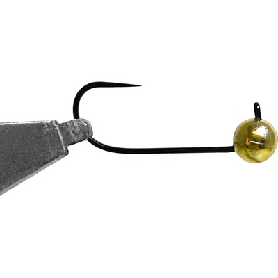Jigovky.cz HD BARBLESS GOLD vel.10 0,6g 5 ks
