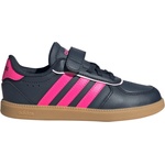 adidas Детски маратонки adidas Kid's Breaknet Sleek Sneakers - Aurora Ink / Lucid Pink / Gum 3 - размер 28 (EU) (702-5500-0111)