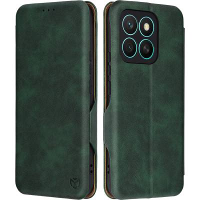 Techsuit Калъф за Honor X8c - Techsuit - Safe Wallet Plus - Зелен