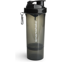 SmartShake Šejker Slim Gunsmoke Black 500 ml