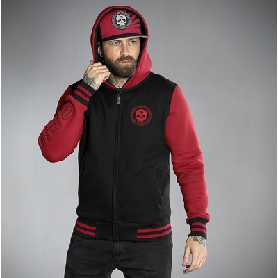 HYRAW мъжко яке hyraw - red skull - w24-m19