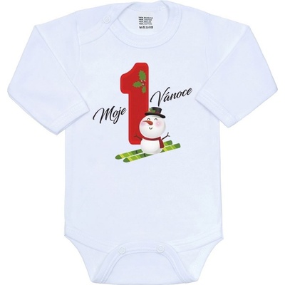 Body s potiskem New Baby Moje první Vánoce