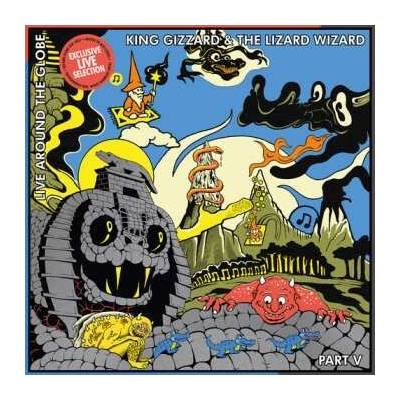 King Gizzard And The Lizard Wizard - Live Around The Globe Part V CLR LTD NUM LP