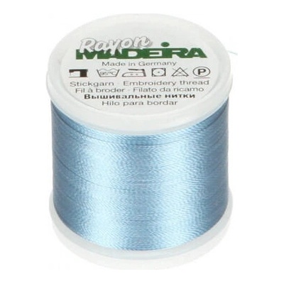 Vyšívací nit Madeira Rayon č. 40 (200m) barva 1132 icy blue