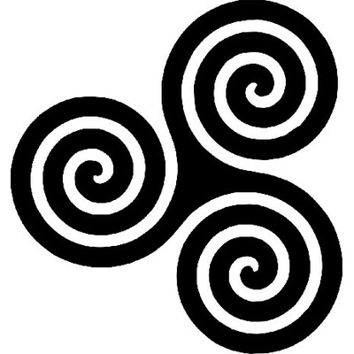 Artemiss Špirály plastová šablóna B 15 cm x 15 cm