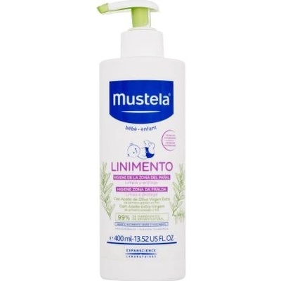 Mustela Bébé Liniment jemné čistiace mlieko pre deti od narodenia 400 ml