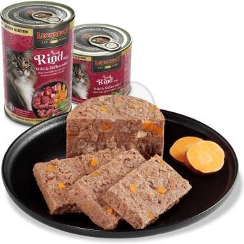 Leonardo консерва за котки - говеждо, дивеч и сладки картофи 6 x 400 г