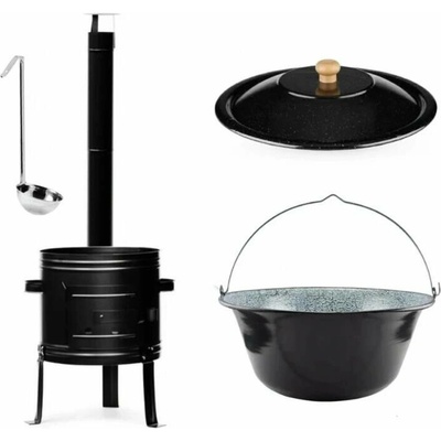 Perfect Home Zostava na guláš smaltovaná 22l Pro-Tech CHEF Parti Üst 42/0