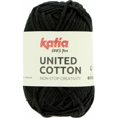 Katia United Cotton Mini ball 02 čierna