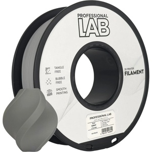 Professional Lab FG-P56-E1, 3D филамент, PLA+, 1, 75mm, 1000g, Сив (Grey) (FG-P56-E1)