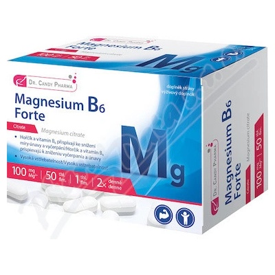 Dr.Candy Pharma Magnesium B6 Forte 50 tablet x 100 mg