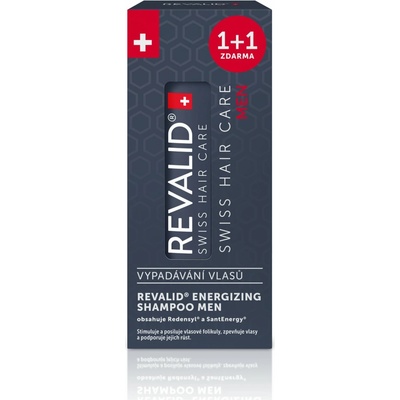 Revalid Energizing Shampoo men 200ml 1+1 ZDARMA