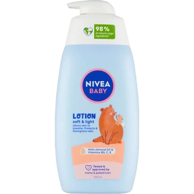 Nivea Baby hydratační tělové mléko pro jemnou péči 500 ml