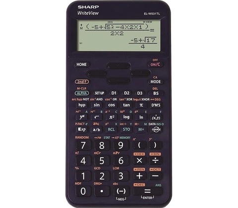 SHARP EL-W531TL modrá