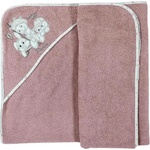 Bambino Casa Хавлия с качулка Bambino Casa - Paris Rosa, 100 х 100 cm (3542) - ozone