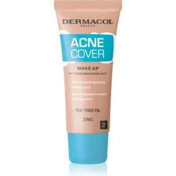 Image 1 of Dermacol Acne Cover успокояващ фон дьо тен с Tea Tree oil цвят No. 2 30ml