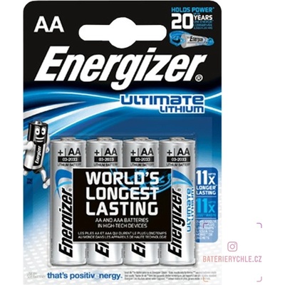 Energizer Ultimate Lithium AA 4ks 35035752 – Zbozi.Blesk.cz