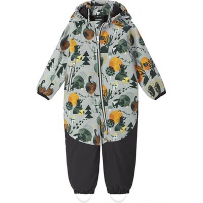 Dětský softshellový overal Reima Mjosa Light grey