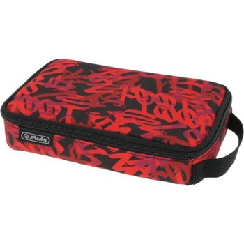 Herlitz Ученически несесер празен, с дръжка, 2Go, мотив Graffiti - Herlitz