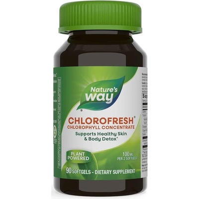 Nature's Way Chlorofresh Chlorophyll Concentrate, 90 капсули, Nature’s Way (3550)