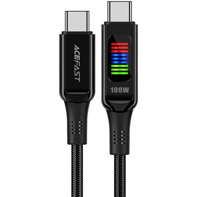 Acefast C7-03 USB-C 100W, 1,2m, černý