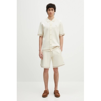 Filling Pieces Риза Filling Pieces Classic в бежово със свободна кройка с класическа яка 91222209936 (91222209936)