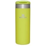 STANLEY 1913 Aerolight Transit Thermo Mug 0.47L - Keeps Hot for 6 Hours - Dishwasher Safe - Coffee Mug To Go Leak-Proof - Compatible with Common Car Drink Holders - Yellow - stan96793