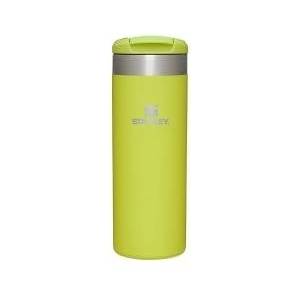 STANLEY 1913 Aerolight Transit Thermo Mug 0.47L - Keeps Hot for 6 Hours - Dishwasher Safe - Coffee Mug To Go Leak-Proof - Compatible with Common Car Drink Holders - Yellow - stan96793