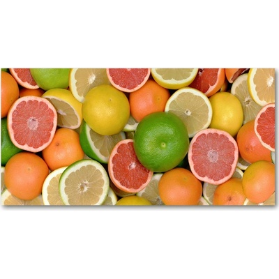 Fotoobraz na skle citrusové ovocie 100x50 cm