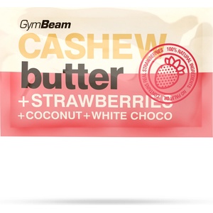 GymBeam Масло от кашу с кокос, бял шоколад и ягоди 30 g