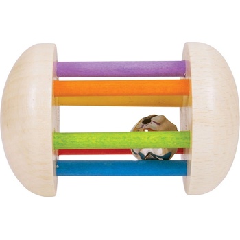 Bigjigs Toys Rolnička v dúhové klietke