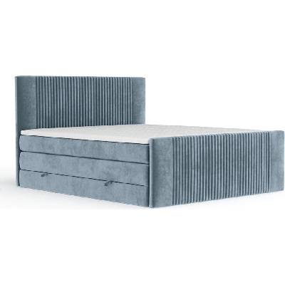 Maison de Rêve Bergamo boxspring modrá