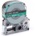 Compatible Epson LC-4GWV, SD12GW, 12mm x 8m, бял печат / зелен фон, съвместима лента (LCSD12GW)