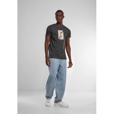 Mister Tee Тениска God Given Pizza Tee charcoal XXLUB-MT2510-00091 - Тъмносив, размер XXL