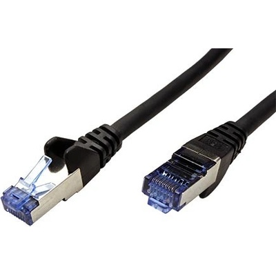 Goobay 21.92.0876 S/FTP patch, kat. 6a, LSOH, 30m, černý