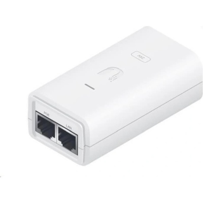 UBNT POE-24-24W-G-WH [Gigabit PoE adaptér, 24V/1A 24W, vč. napájecího kabelu