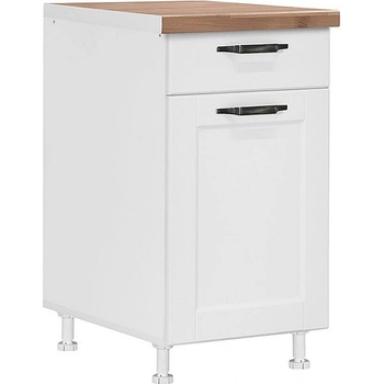 Matis Кухненски шкаф долен с чекмедже и врата contempo d45 kf бял