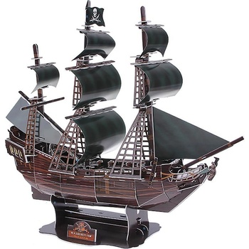 Zilipoo Направи си сам 3D пъзел Кораб Черна перла