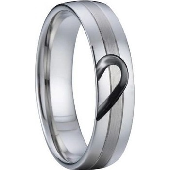 7AE Pánský snubní ocelový AN1029 P
