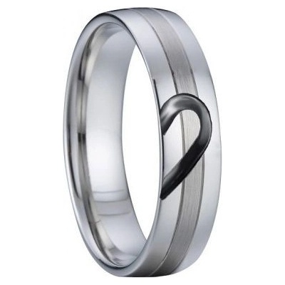 7AE Pánský snubní ocelový AN1029 P