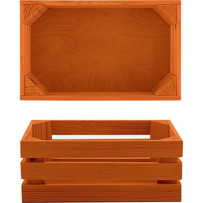 Bisetti BISETTI-Дървена поставка за гастронорм GN1/4 26x15, 7xh10, 5cm БРОНЗ (27114O) (0143102)