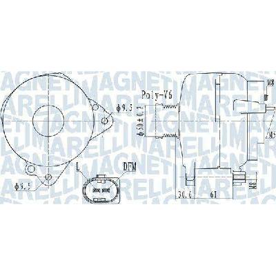 Generátor MAGNETI MARELLI 063732118010