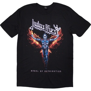 Judas Priest Angel Of Retribution Tracklst (Back Print) Black S Риза (JPTEE33MB01)