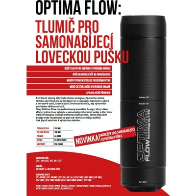 A-TEC OPTIMA 45 Flow, pro .223" 5,56mm, na závit 1/2"-28 UNEF