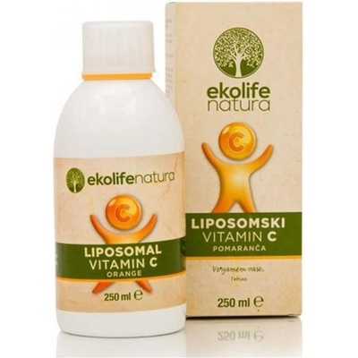 Ekolife Natura Liposomal Vitamin C 1000 mg pomeranč 250 ml