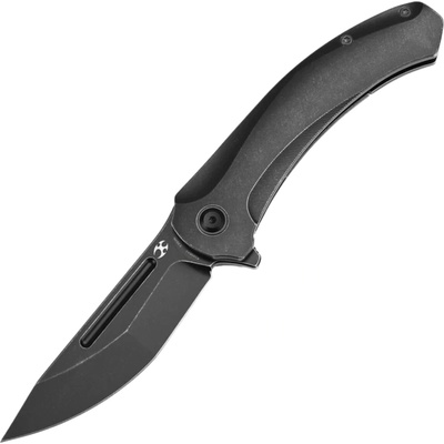 Kansept knives Hira Blackwash CPM S35VN Blackwash Titanium K1090A1