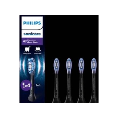 Philips Sonicare Premium Gum Care сменяеми приставки HX9054 (4 бр) - Черни