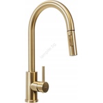 Rea REA-B9842 - Сензорен смесител за мивка с изтегляща се душ глава FRESH TOUCH 37 cm 4xAA златен (RE0510)