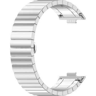 Drakero Kovový řemínek stříbrný pro Huawei Watch Fit 3, 4 a 4 Pro 10506 – Zboží Živě