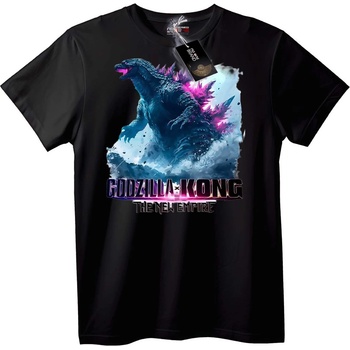 NOONEBRAND Тениска Годзила x Конг Новата Империя - 5XL, Black